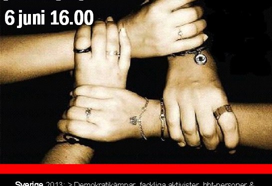 ۶ ژوئن روز اعتراض عمومی به طرح اخراج پناهجویان بدون مدرک در ۷ شهر سوئد